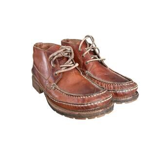 Frye Men’s Brown Leather Chukka Ankle Boot Size 9.5